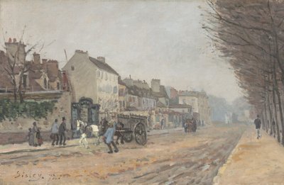 Boulevard Héloïse, Argenteuil, 1872 von Alfred Sisley