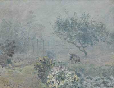 Nebel, Voisins, 1874 von Alfred Sisley