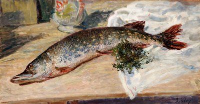 Der Hecht, 1888 von Alfred Sisley
