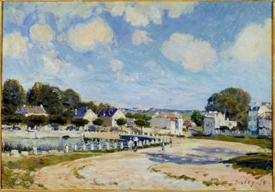 Der Wasserplatz in Marly-le-Roi von Alfred Sisley