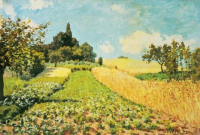 Weizenfeld von Alfred Sisley