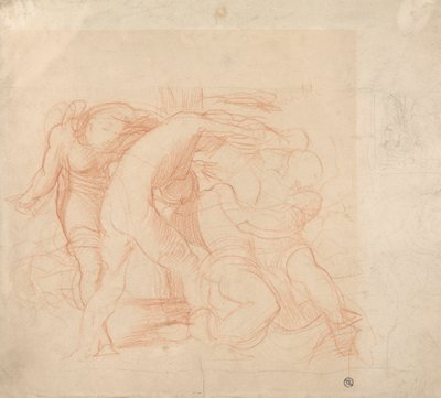 Studie für das Massaker der Unschuldigen von Alfred Emile Stevens