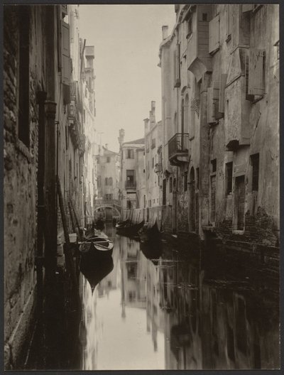 Ein venezianischer Kanal von Alfred Stieglitz