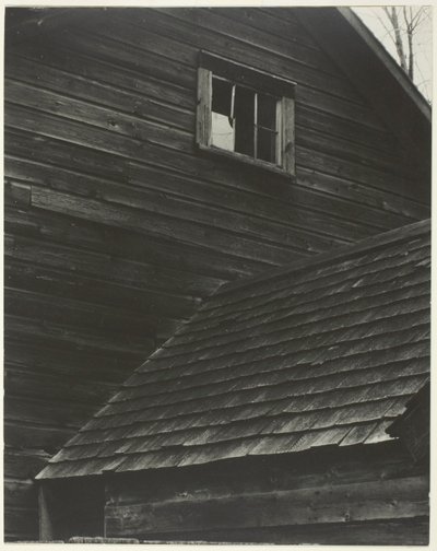 Scheune—Lake George von Alfred Stieglitz