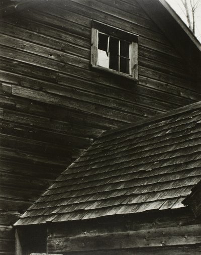 Scheune, Lake George von Alfred Stieglitz