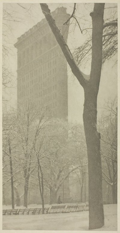 Das Flatiron, 1903 von Alfred Stieglitz