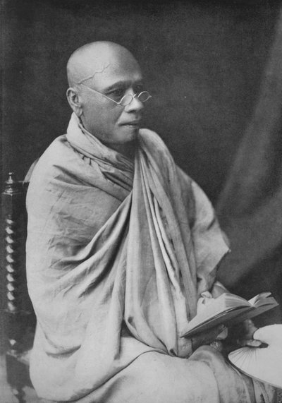 Ein buddhistischer Priester, um 1890, 1910 von Alfred William Amandus Plate