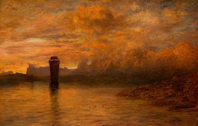 Eine norwegische Mitternacht, 1878-79 von Alfred William Hunt
