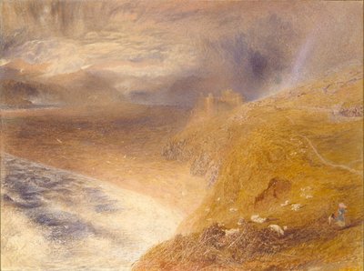 Burg Harlech, 1857 von Alfred William Hunt