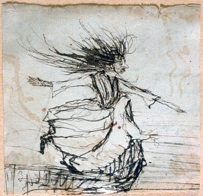 Die Hexe, ca. 1830-1857 von Alfred de Musset