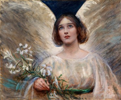 Osterlilien, spätes 19. - frühes 20. Jahrhundert von Alice Pike Barney