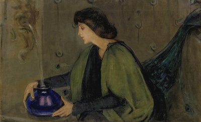 Frau und Pfau von Alice Pike Barney