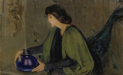 Frau und Pfau von Alice Pike Barney