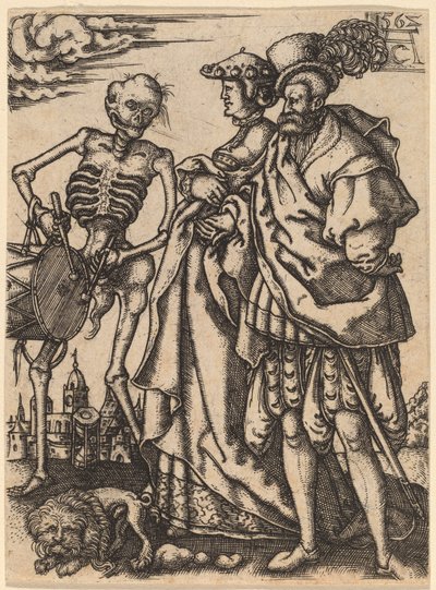 Totentanz I von Allaert Claesz