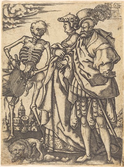 Totentanz I von Allaert Claesz