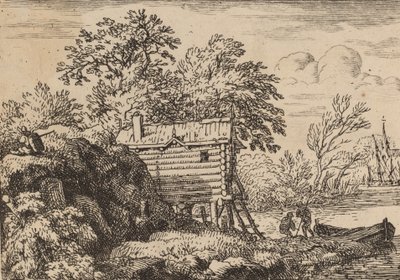 Fischerhütte von Allart van Everdingen