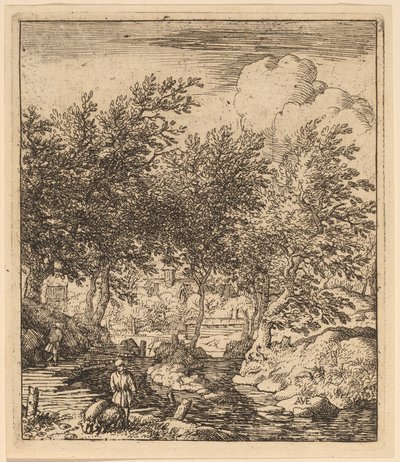 Schweinehirte von Allart van Everdingen