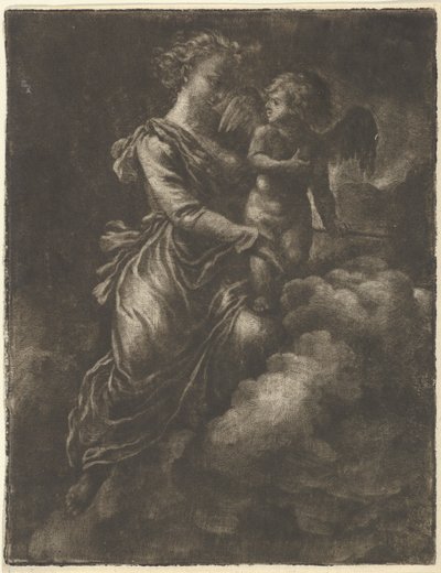 Venus und Amor von Allart van Everdingen