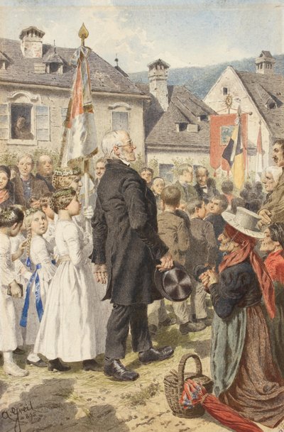 Fronleichnamsprozession von Alois Greil