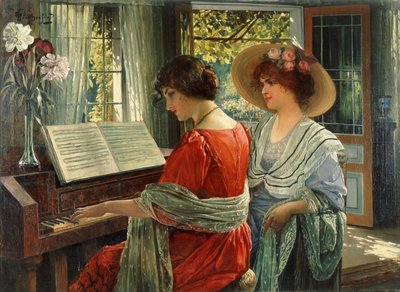 Am Klavier von Alois Heinrich Priechenfried