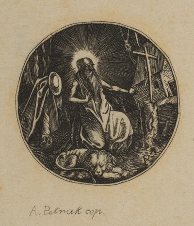 Heiliger Hieronymus, 19. Jahrhundert von Alois Petrak