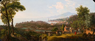 Südliche Hafenstadt von Alois von Saar