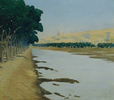 Blick auf die Zitadelle von Kairo von Alphons Leopold Mielich