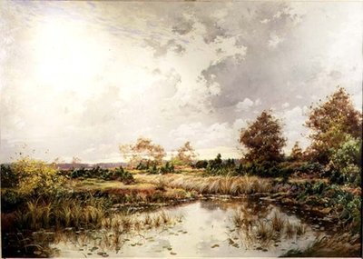 Der See von Alphonse Henri Mazard