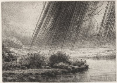 Ein Sturm von Alphonse Legros