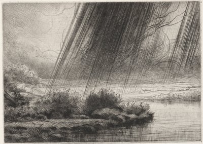 Ein Sturm von Alphonse Legros