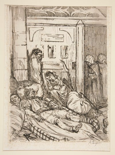 Krankenwagen von Alphonse Legros