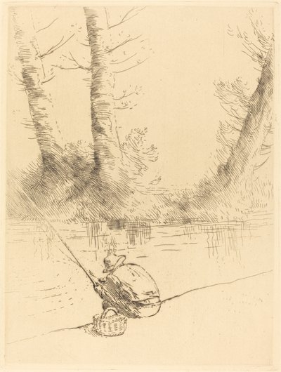 Angler von Alphonse Legros