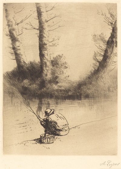 Angler von Alphonse Legros