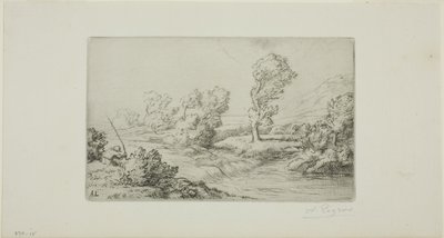 Ufer der Marne von Alphonse Legros