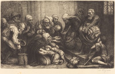 Bettler von Brüssel von Alphonse Legros