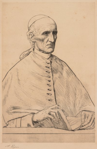 Kardinal Manning von Alphonse Legros