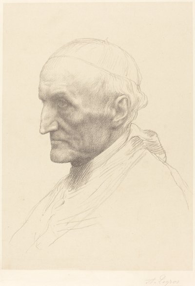 Kardinal Manning, 2. Platte von Alphonse Legros