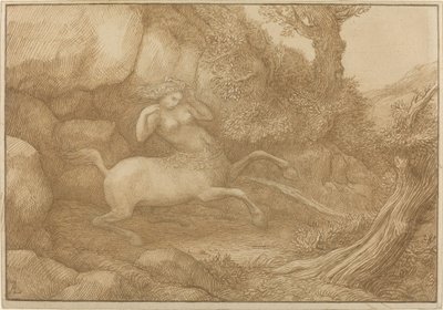 Zentaurenfrau von Alphonse Legros