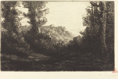 Waldrand von Alphonse Legros