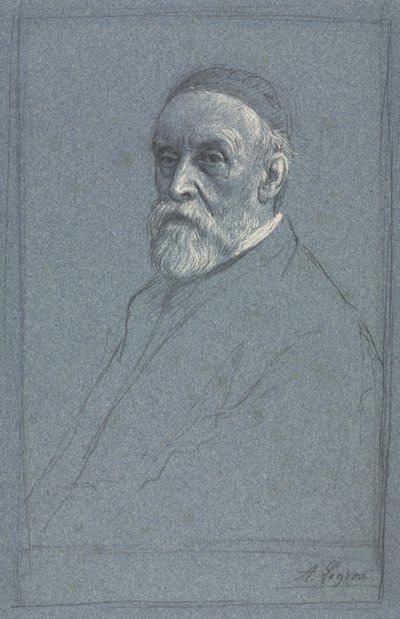 George Frederick Watts, R.A., ca. 1877-1878 von Alphonse Legros
