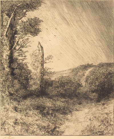 Windstoß von Alphonse Legros