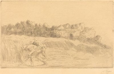 Erntearbeiter Les moissoneurs von Alphonse Legros
