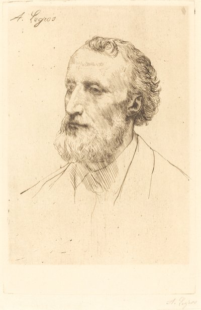 Jules Dalou, 1. Platte von Alphonse Legros