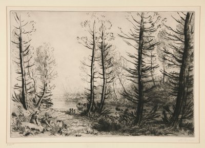 Der große Kanal von Alphonse Legros
