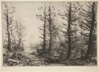 Der große Kanal von Alphonse Legros