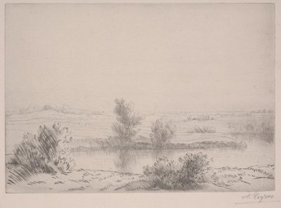 Les Marais von Alphonse Legros