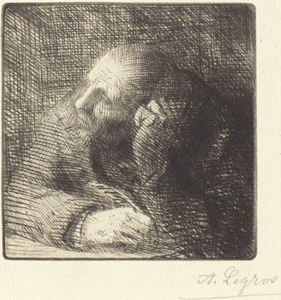 Meditation von Alphonse Legros