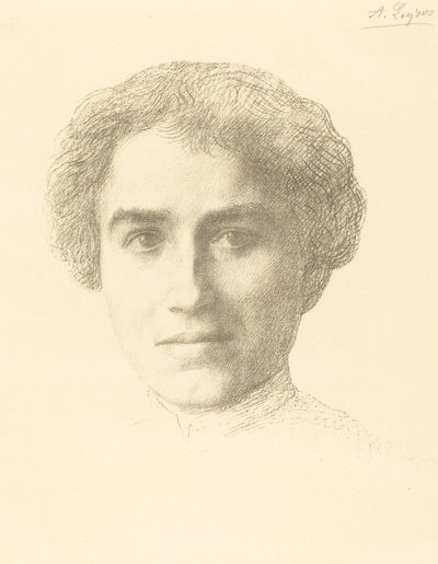 Mlle. Simpson von Alphonse Legros