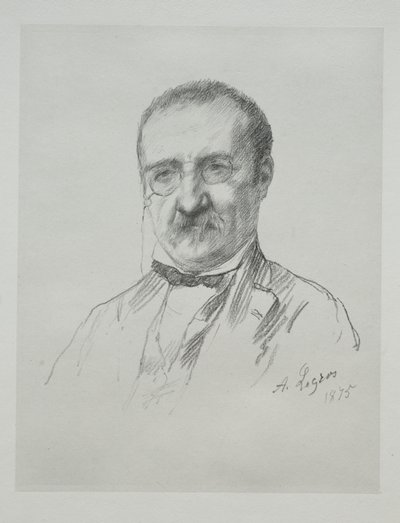 Herr Champfleury von Alphonse Legros