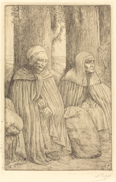 Bauern von Alphonse Legros
